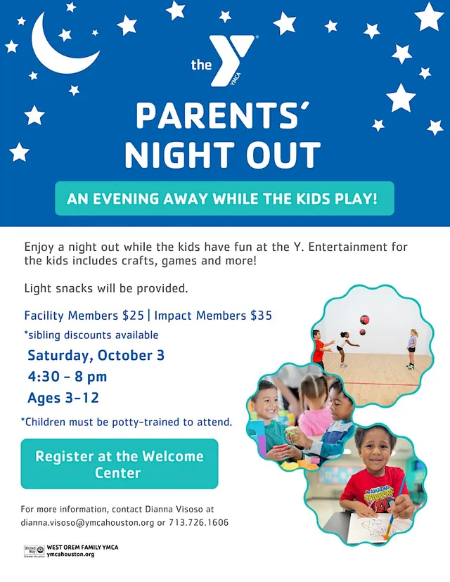 West Orem YMCA - Parent Night Out
