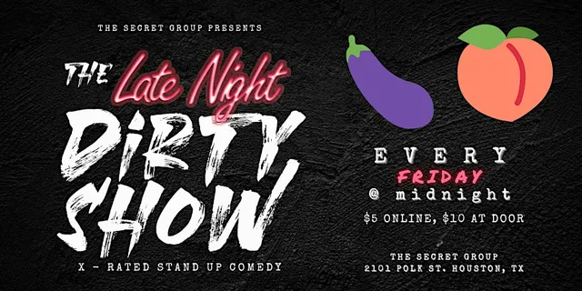 Late Night Dirty Show: X Rated Comedy