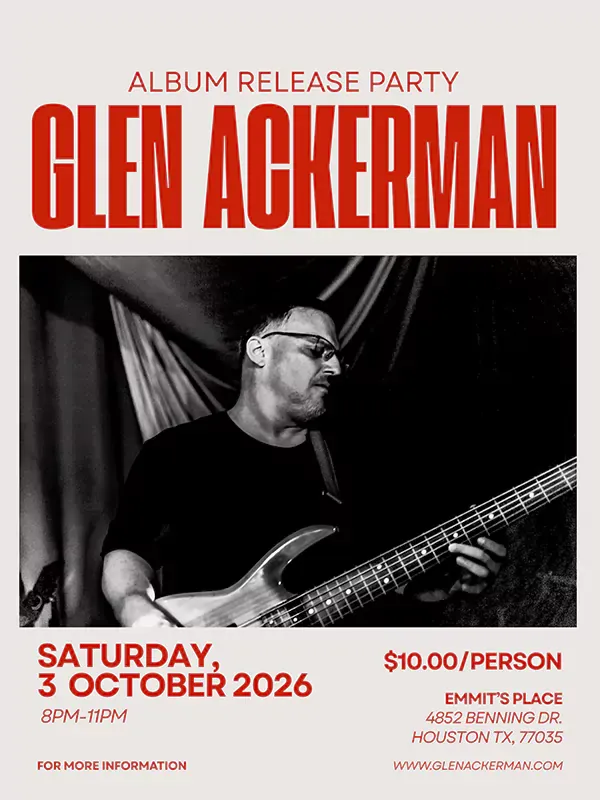Glen Ackerman Album Release Party