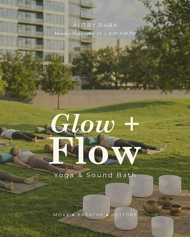 Glow + Flow: Yoga and Sound Bath