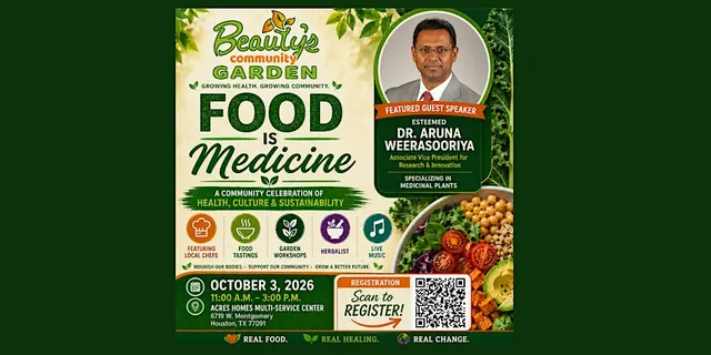 Beauty's Community Garden Presents Food Is Medicine