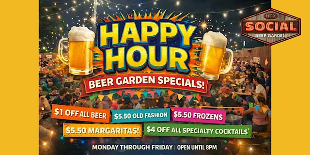 Happy Hour | Monday through Friday