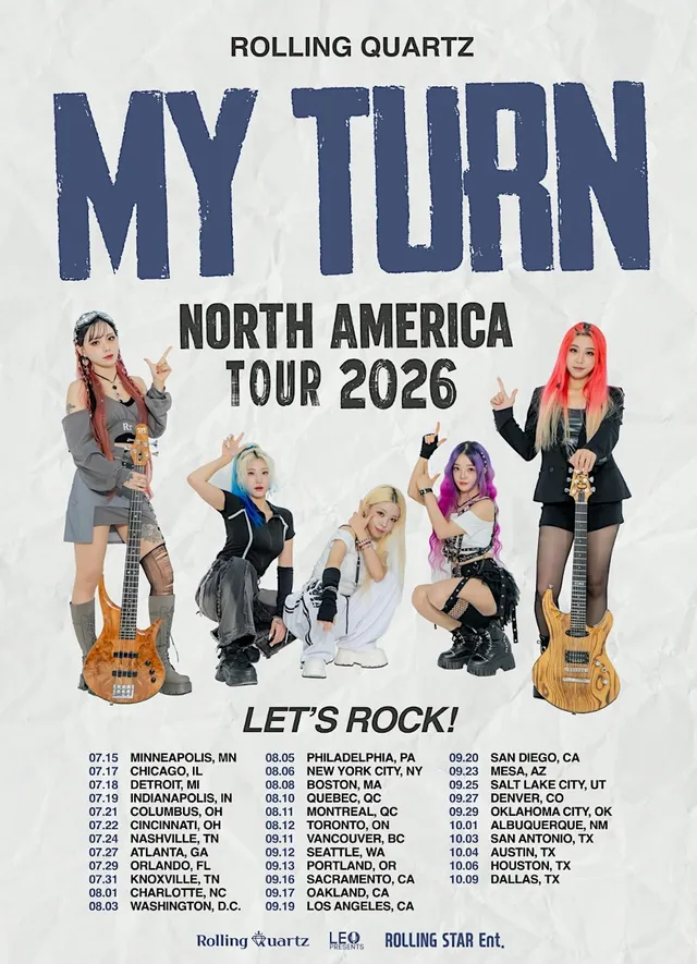 ROLLING QUARTZ [MY TURN] 2026 TOUR in Houston