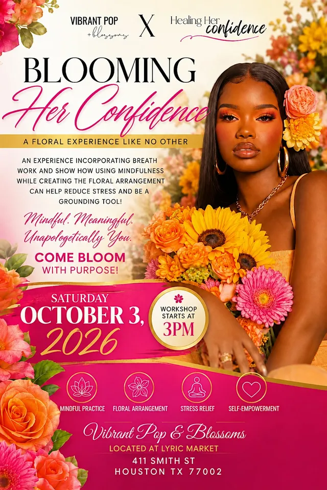 Vibrant Pop & Blossoms-BLOOMING HER CONFIDENCE