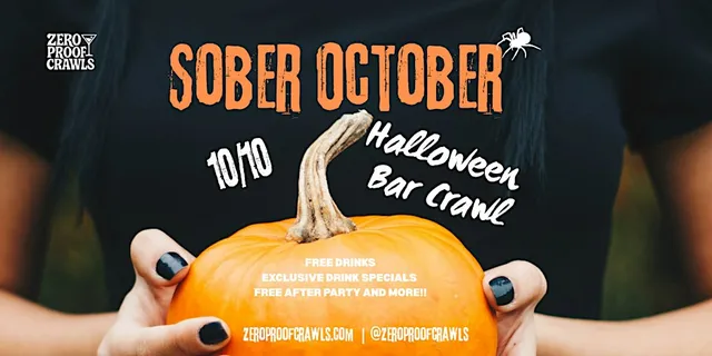 Sober October: Houston Zero Proof Halloween Bar Crawl