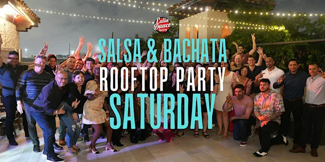Salsa & Bachata Under the Stars. Rooftop Party @ Ivy. Sat 10/03