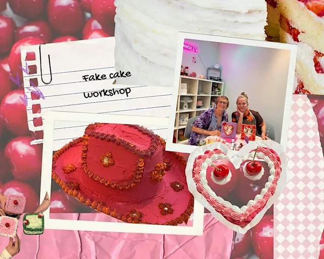Fake Cake Decorating Workshop!